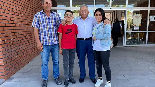 Büyükkılıç, KAYMEK Akademi ve Konservatuvarda Gençlerle Buluştu