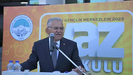 Büyükkılıç, KAYMEK Yaz Okulu Açılış Programı'na katıldı