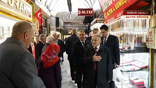 Büyükkılıç esnafları gezdi