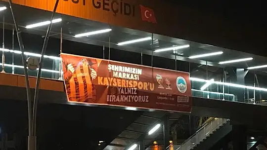 Büyükkılıç, kenti sarı kırmızı ile donattı