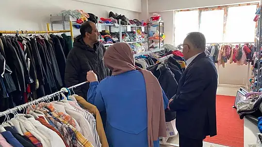 Büyükkılıç, Kızılay gönüllüleri ile buluştu