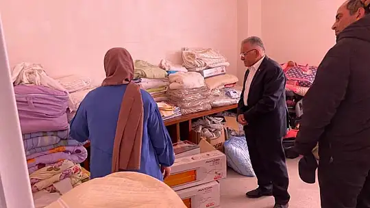 Büyükkılıç, Kızılay gönüllüleri ile buluştu