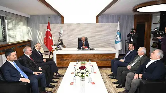 Başkan Büyükkılıç, KTO heyetini kabul etti
