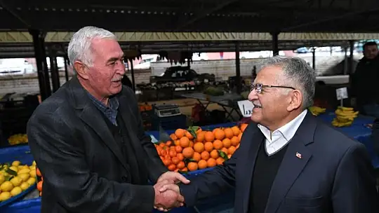 Büyükkılıç, vatandaşların taleplerini dinledi