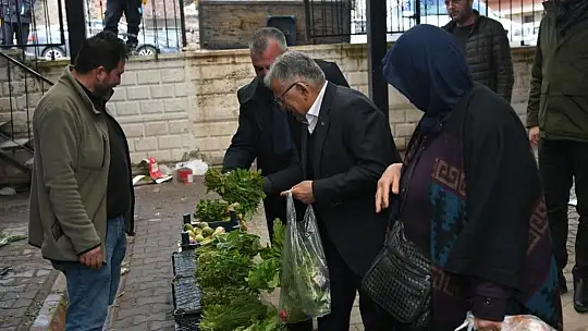 Büyükkılıç, vatandaşların taleplerini dinledi