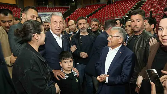 Büyükkılıç, memurlarla buluştu