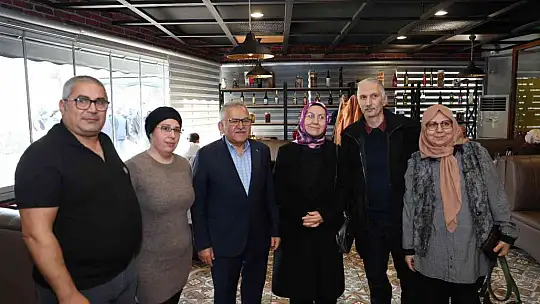 Büyükkılıç, Öz Sağlık İş Sendikası Üyeleri İle buluştu