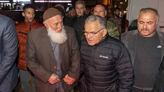 Büyükkılıç, vatandaşla buluşmaya devam ediyor