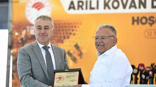Büyükkılıç'tan milyonluk arılı kovan desteği