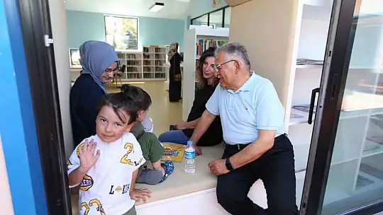 Büyükkılıç, miniklerin sevincine ortak oldu