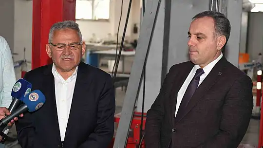 Büyükkılıç'tan Deprem Araştırma Laboratuvarı'na ziyaret