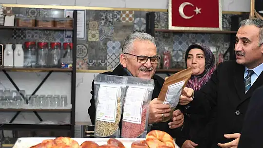 Başkan Büyükkılıç'tan Develi çıkarması