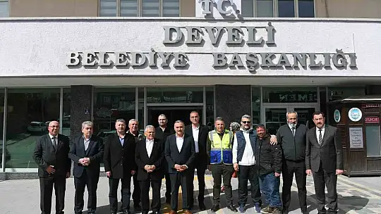 Başkan Büyükkılıç'tan Develi zirvesi