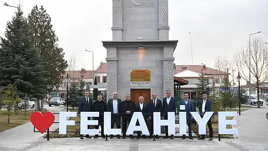 Büyükkılıç'tan Felahiyelilere teşekkür
