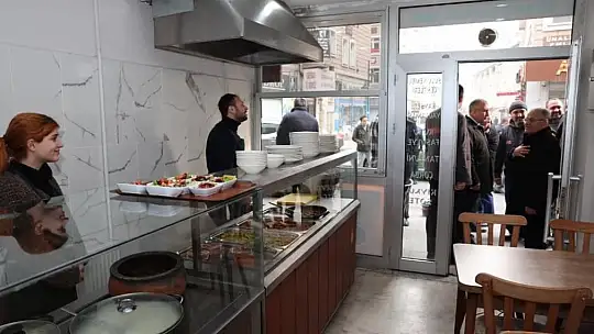 Büyükkılıç'tan esnaf ziyareti