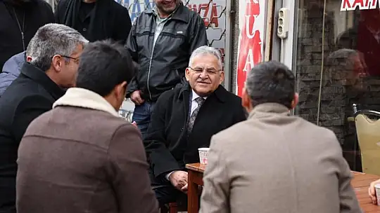 Büyükkılıç'tan esnaf ziyareti