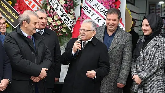 Büyükkılıç'tan esnaf ziyareti