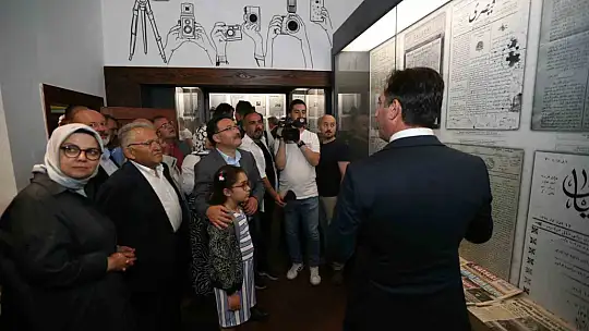 Basın müzesi açılışında önemli isimler yer aldı