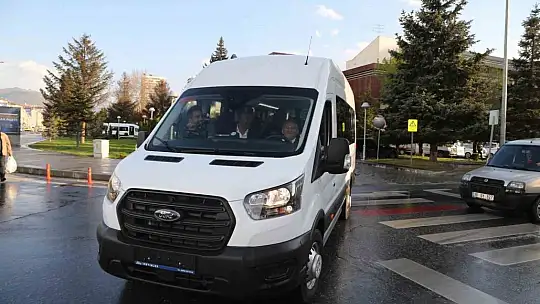 Kayseri'de ilçelere konforlu ve modern ulaşım...