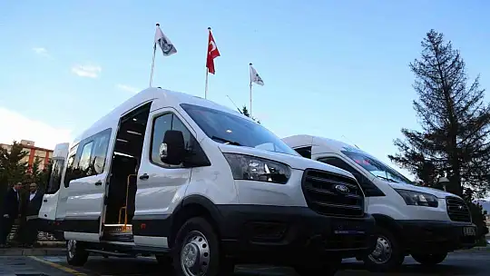 Kayseri'de ilçelere konforlu ve modern ulaşım...