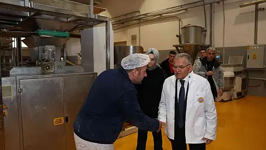 Büyükkılıç'tan kent ekmek fabrikası'nda inceleme