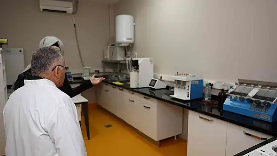 Büyükkılıç'tan kent ekmek fabrikası'nda inceleme