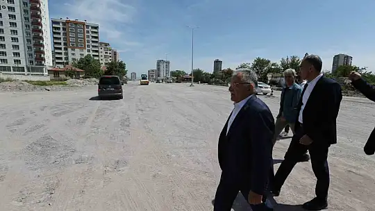 Büyükkılıç yeni yol yapımını inceledi