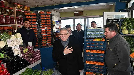 Büyükkılıç'tan Mithatpaşa ve Yeşil Mahalle'de esnaf ziyareti