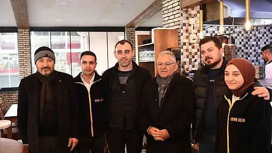 Büyükkılıç'tan Mithatpaşa ve Yeşil Mahalle'de esnaf ziyareti