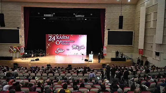 Büyükkılıç'tan öğretmenlere: 'Bizim her şeyimizsiniz, iyi ki varsınız'