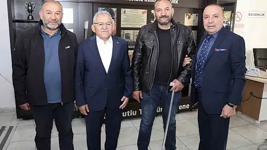 Büyükkılıç'tan Pınarbaşı Belediyesi'ne ziyaret