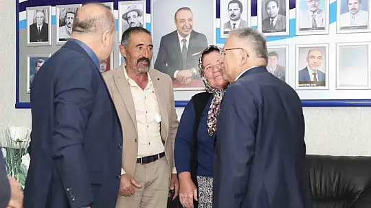 Büyükkılıç'tan Pınarbaşı Belediyesi'ne ziyaret