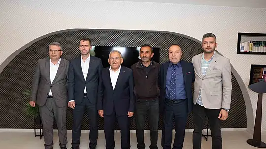 Büyükkılıç'tan Pınarbaşı Belediyesi'ne ziyaret