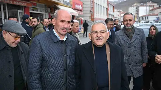 Başkan Büyükkılıç'tan Yahyalı çıkarması