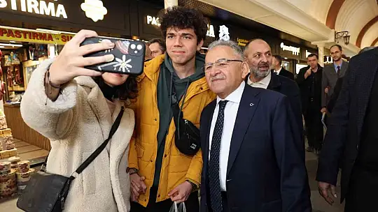 Büyükkılıç'tan esnaf ziyareti