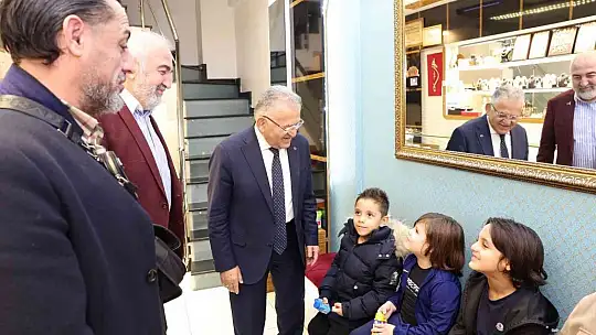 Büyükkılıç'tan esnaf ziyareti