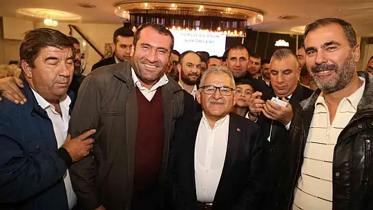 Büyükkılıç, toplu ulaşım şoförleri ile buluştu