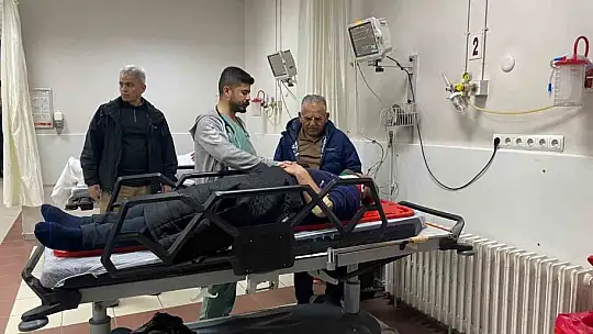 Trafik kazasında yaralanan vatandaşlara ziyaret