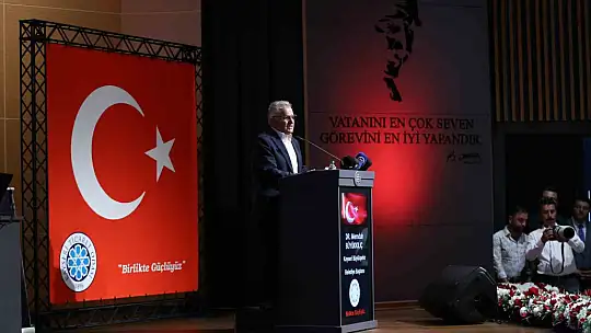 Büyükkılıç ve Vali Çiçek ile TSE-Sektör Buluşmaları'nda bir araya geldi