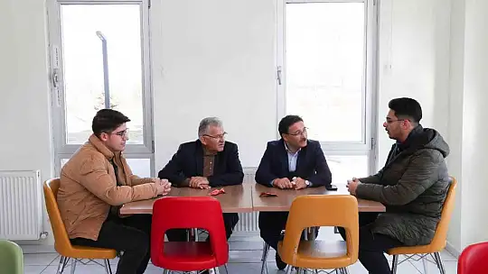 Büyükkılıç ve Vali Çiçek'ten 'insan' odaklı projelere ziyaret