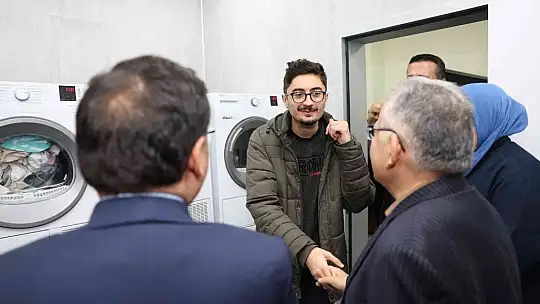 Büyükkılıç ve Vali Çiçek'ten 'insan' odaklı projelere ziyaret