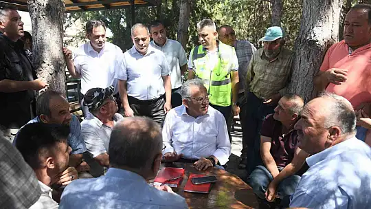 Büyükkılıç, Yemliha Mahallesi sakinleri ile bir araya geldi