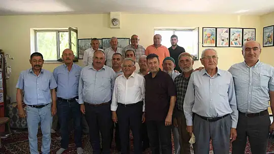 Büyükkılıç, Yemliha Mahallesi sakinleri ile bir araya geldi