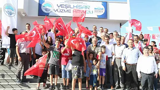 Yeşilhisarlılar bu tesisi çok sevecek!