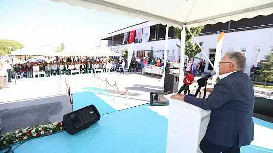 Yeşilhisarlılar bu tesisi çok sevecek!