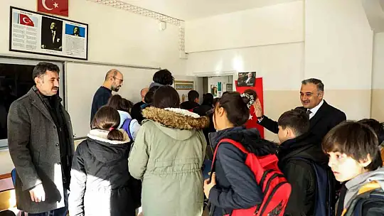 Başkan Cabbar'dan misafir öğrencilere ziyaret