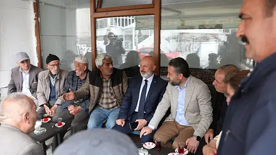 Çolakbayrakdar Argıncık'da vatandaşlarla bir araya geldi