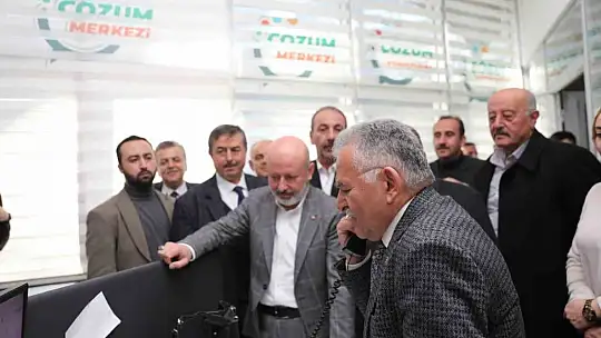 Çözüm merkezi yaraları sarıyor