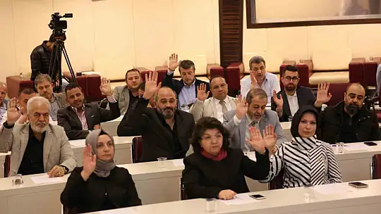 Kocasinan Belediyesi'nde meclis toplantısı
