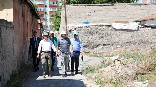 Çolakbayrakdar saha çalışmalarını yerinde inceledi